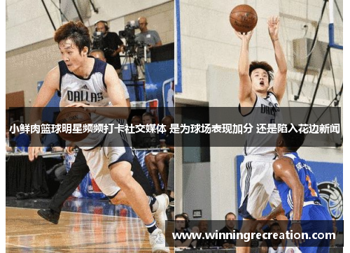小鲜肉篮球明星频频打卡社交媒体 是为球场表现加分 还是陷入花边新闻